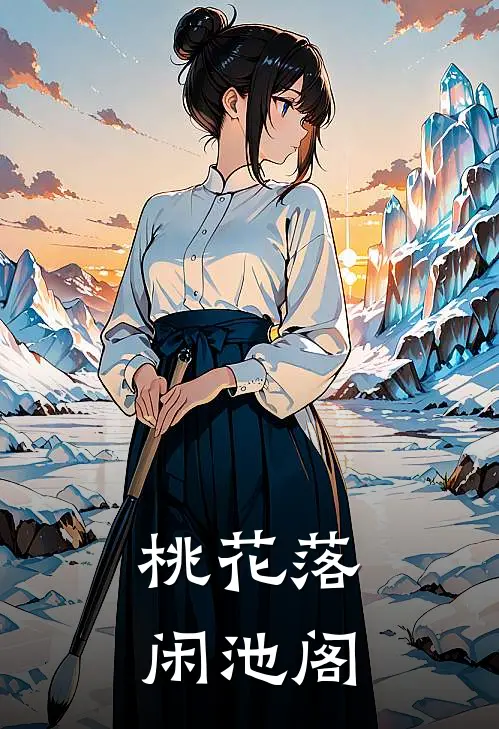 桃花落，闲池阁