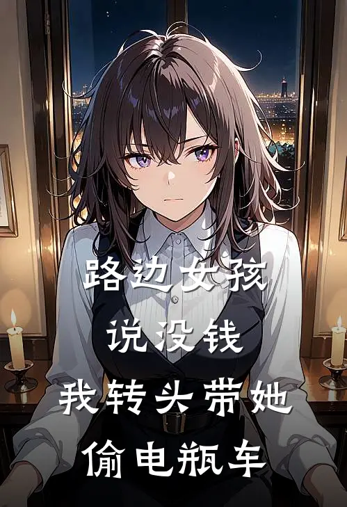 路边女孩说没钱，我转头带她偷电瓶车